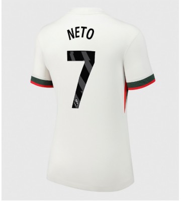 Chelsea Pedro Neto #7 Replika Bortatröja Damer 2025-26 Kortärmad